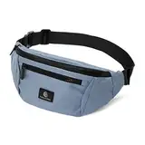 Bauchtasche für Damen und Herren Ozean-Blau Hüfttasche für Festival, Camping & Sport Unisex Wasserabweisende Gürteltasche für Reisen, Outdoor & Wandern (Ozean-Blau)