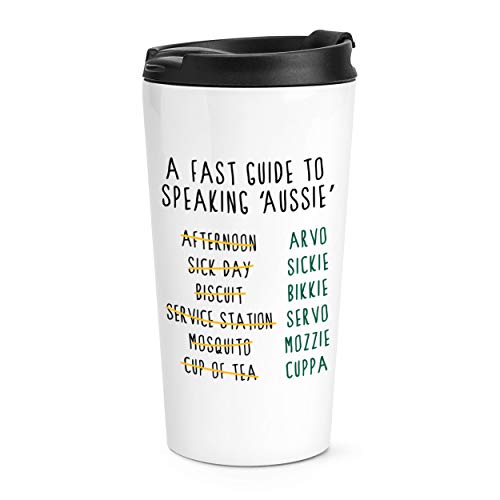 A Fast Guide to Speaking Australische Reise Becher Tasse
