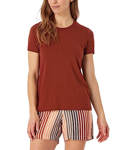 Schiesser Damen Schlafshirt kurzarm Modal - Mix + Relax