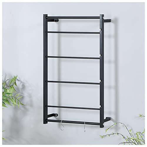 LXLZYXSF Eisen Bänder/Krawatten-Präsentationsständer Geschenkpapier-Organizer-Halter Zum Kunsthandwerksläden, An Der Wand Montiert Schals Regal Mit Zusätzlichen Haken