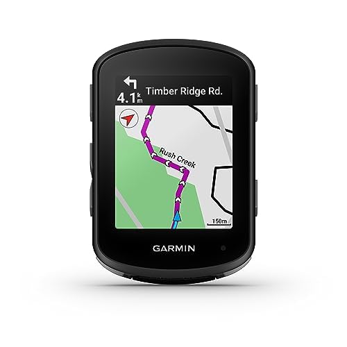 Garmin Edge 540 - EU Central + West, GPS-Fahrradcomputer mit Tastenbedienung & HRM-DUAL – Brustgurt zur Aufzeichnung von Herzfrequenzwerten, ANT+ & Bluetooth Technologie