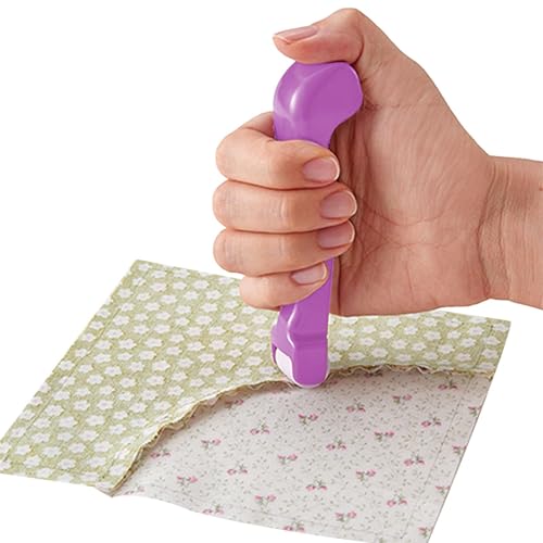 Handroller – Stoffpressroller, Handroller, Tapetenroller | Einfach zu greifende Griffwerkzeuge, Stickerei-Quilt-Zubehör, Nähwerkzeuge für Tapeten, Tinte, Druck