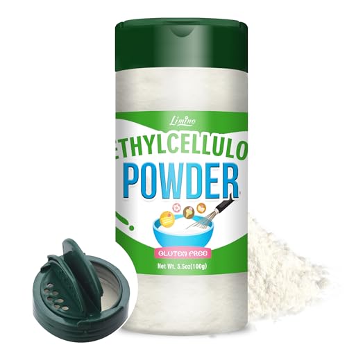 Methylcellulose Pulver 100g, 100% Reines Methylcellulose für die Herstellung von Kuchen, Joghurt, Lebensmittelqualität Methylcellulose für Gefrorene, Süßigkeiten, Gummipaste, Eiscreme Stabilisator
