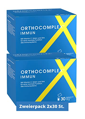 ORTHOCOMPLEX IMMUN 2x30 St. - zum Immunsystem stärken - 60 Tage Immun Boost - Rundum-Sorglos-Granulat mit allen relevanten Vitaminen & Mineralien