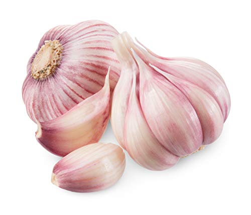 Hymor Violetter Knoblauch - 3 Knollen - Lila Knoblauch Ajo Morado aus Las Pedroñeras Spanien ohne Zusätze Naturprodukt voller Nährstoffe mediterran Kastilien-La Mancha