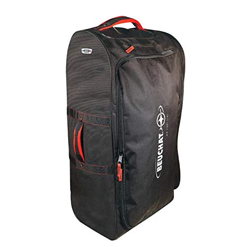 BEUCHAT Air Light Tasche, 110 Liter, Schwarz, 85 x 47 x 30 cm, Französisch, Schwarz, 85 x 47 x 30 cm, Französisch
