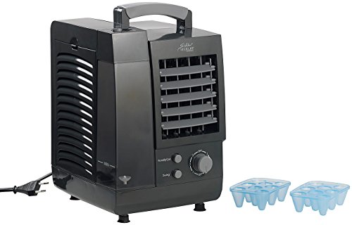 Sichler Haushaltsgeräte Tisch Klimaanlage: Kompakter 3in1-Tisch-Luftkühler, Luftbefeuchter & -Luftfilter, 60 W (Klimagerät, Kleine Klimaanlage, Tischluftkühler mit Sprühnebelfunktion)