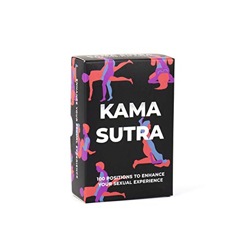 Gift Republic - Kama Sutra Karten | Kamasutra Spiele für Erwachsene | Sex Kartenspiel für Paare | 100 Spielkarten mit unterschiedlichen Stellungen | Geschenk an Weihnachten, Valentinstag, Geburtstag