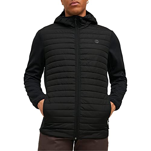 Jack & Jones Herren JjemGewatteerde Noos Jacke 12182242,Black 3,XL