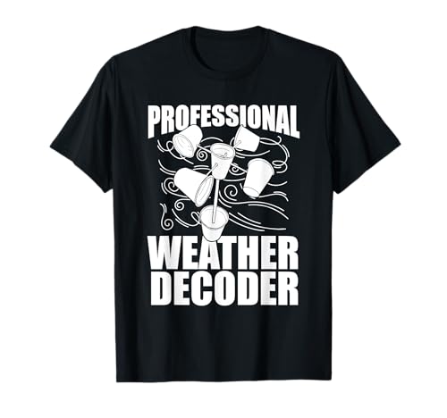 Wetterprognose Emissionsanalyse Klimawandel Klimaanalytiker T-Shirt
