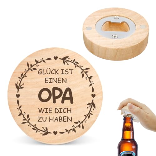 Opa Geschenk Geburtstag Vatertag Geschenk für Opa von Enkel,Geschenke für Opas Geschenk Bester Geburtstag Geschenke Opas Flaschenöffner Beste Vatertag Geschenkideen Ostergeschenk Weihnachten