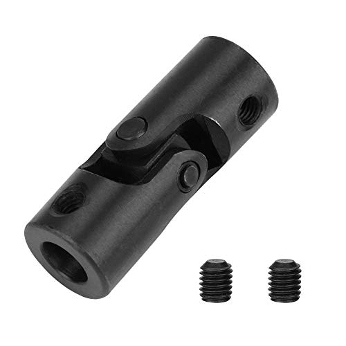 Lenkung Universalgelenk mit Keilnut, 10 * 20 * 45mm Wellenkupplung Motorstecker DIY nimmt Metall für Wellen, die Drehbewegung übertragen