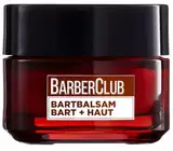L'Oréal Men Expert Bartbalsam Bart + Haut für Männer, Unterstützung beim gesunden Bartwachstum, Beruhigende Bartpflege für Herren mit holzigem Duft und ätherischem Zedernholzöl, Barber Club, 1 x 50 ml