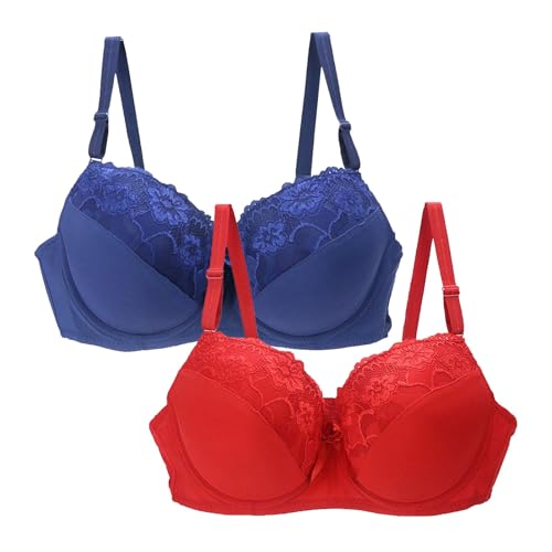 Warehouse Deals Angebote, BH Vorderverschluss große größen, BH dünne träger, Bralette Damen Spitze, sexy Bra, top ohne träger, BHS Frauen mit bügel, midoya, Bralette Damen gepolstert, sportbh, Bra
