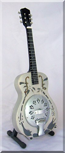 Mark Knopfler Miniatur Gitarre Resonator Dobro Dire Straits