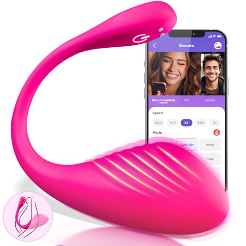 Vibration für Frauen mit APP, Vibrator Sex Spielzeug für die Frau mit 9 Vibrationsmodi, Vibratorensets für frauen Klitoris Sex Spielzeug für die Paare, Sexspielzeug Dildo Anal Vibratoren Sex Toys