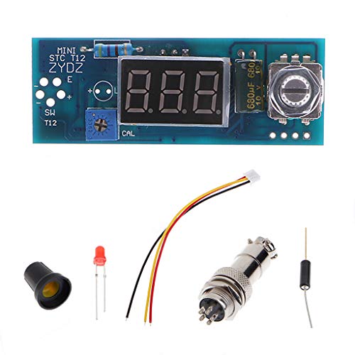 Kcnsieou und praktische digitale Lötkolben-Station Temperaturregler Kits für T12 Griff