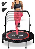 Kanchimi Faltbar Mini Fitness Indoor Exercise Workout Rebounder Sport Trampolin mit Griff