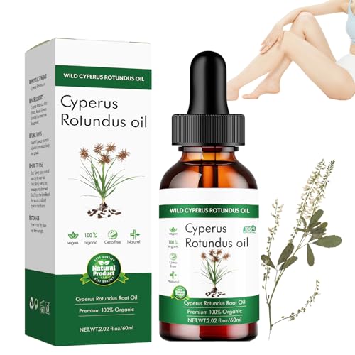 Cyperus Rotundus Oil Cyperus Rotundus Öl Pure Cyperus Oil Cyperus Rotundus Öl Hair Removal Zur Reduzierung des Haarwachstums Glatte Haut & Haarentfernung Feuchtigkeitsspendend & Beruhigend