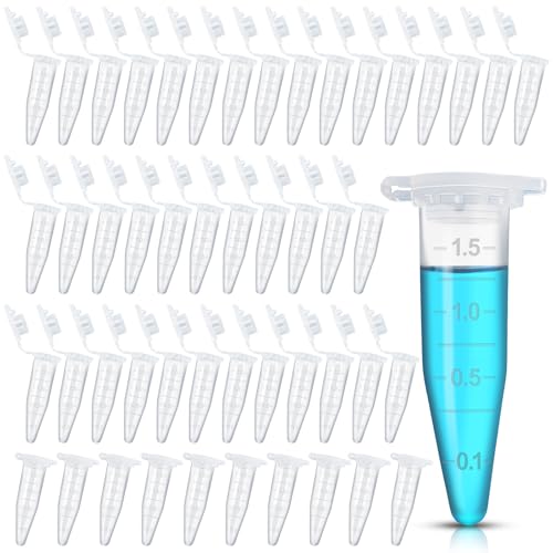 50 Stück Zentrifugenröhrchen, Reaktionsgefäße, Eppendorfgefäß, (0,5 ml, 1,5 ml, 2 ml) (1,5 ml)