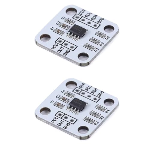 Roxvue 2 Stück AS5600 Magnetischer Encoder Induktionswinkelmesssensormodul 12 Bit Hohe Präzision