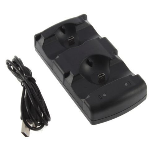 GOZAR USB Dual Charger Dock Für Sony Ps3 Wireless Controller Ps3 Move