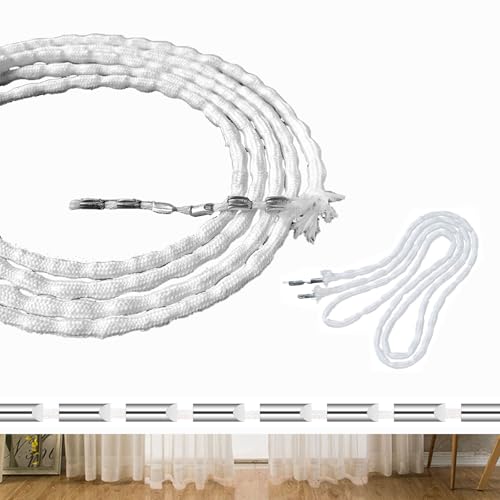 250g Bleiband für Gardinen schwer, 5 Meter Gardinenbeschwerer, Gardinen Gewichte für Erhöhung des Vorhang gewichts und Verhinderung von Faltenbildung (50g/M)