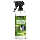 3D-Drucker-Reiniger 750 ml Spray für alle 3D-Drucker, PC-Teile und weitere Elektro-Geräte I Umweltschonender 3D-Druckbett-Reiniger mit hoher Lösekraft I Geruchsneutral und kennzeichnungsfrei