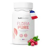 FloraPure von NutriSolution: - Unterstützung der Harnwege – Natürliche Kombination aus Cranberry, D-Mannose und Pilosella – Fördert das Wohlbefinden der Blase und der Harnwege – 60 Kapseln (1)