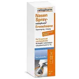 NasenSpray-ratiopharm® Erwachsene: Befreit schnell und effektiv die verstopfte Nase, 15 ml