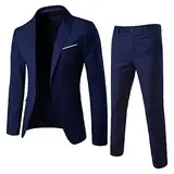 meine bestellungen, Anzug Herren 2 Teilig Slim Fit Sakko Blazer Anzug Set Modern Party Suits Festliche Anzüge Formal Schnitt Hochzeit Sakko Business Smoking, black friday angebote 2024 ab wann