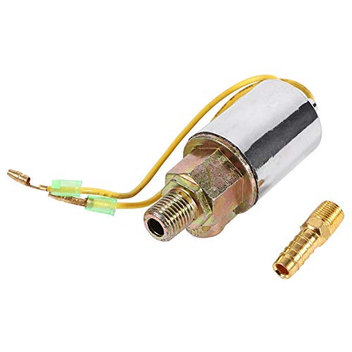 lufthupe 24v magnetventil,magnetventil 24v druckluft,druckluft magnetventil 24v,Lufthorn-Magnetventil, 1pcs 24V Zug-LKW-Lufthorn-Elektromagnetventil Heavy Duty 1/4 "Lufthorn-Magnetventil