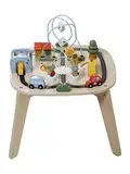 Vertbaudet Baby Activity-Tisch mit Autos, Holz FSC® beige