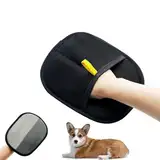Generisch Fell Magnet,Katzen/Hunde Handschuhe Fellpflege,Wiederverwendbare Fellpflegehandschuhe Für Haustiere,Fellpflege Handschuhe Zum Waschen, Entfernen Von Haaren Und Pflegen