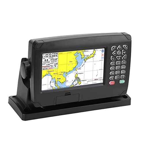 GPS-Kartenplotter, intelligenter Broadcast-Marine-GPS-Navigator Mehrere Sprachen für Boote