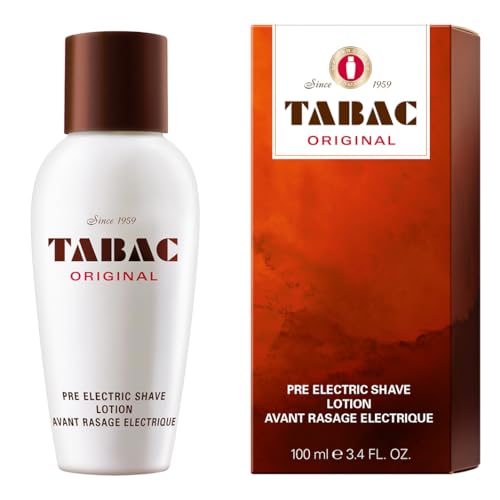 Tabac® Original | Pre Electric Shave - Vorbereitung der Haut vor der Elektrorasur - mit dem Duft des Originals | 100ml