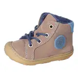 RICOSTA Mädchen und Jungen Winterstiefel Georgie, Kinder Lauflernschuhe, Weite: Weit, lose Einlage, terracare, Schoko/blau (271), 25 EU