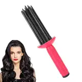 Heißluft Stylingbürste, Heißluftkämme Für Flauschiges Haar, Curling Roll Comb, Haushaltsfrauen Heißluftkämme, Curly Hair Brush Für Flauschiges Haar, Heben, Richten Und Verleihen Lockens Volumen