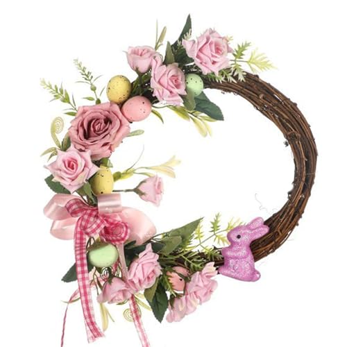 Ostertür Leasing -Kurzzeitmieter, Idylis -Ornamententür Ostern Ornament Dores Mit Eiern | Einfach Ostern Liebe Slythe Ornament Eingangstür EIN Sternmieta