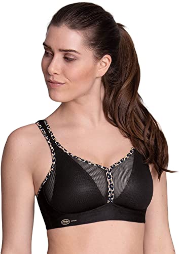 Anita Sport BH mit Schale air control DeltaPad 5544 Gr. 95C in schwarz-kalahari