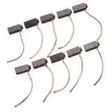Kohlebürsten für elektrischen Ersatz, 5 x 6 x 14 mm, geeignet für allgemeine Motoren, 10 Stück