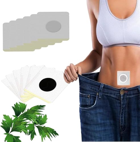 Abnehmen Patch, Slim Patch, Abnehmpflaster, 50 Stück Gewichtsverlust Aufkleber, fettverbrennung am bauch, Eimer Taille, Bauchfett Taille, Anti Cellulite, Schnelles Abnehmen nicht reizend