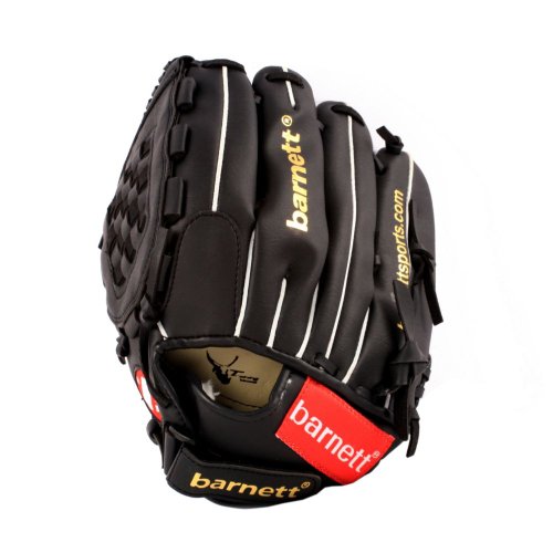 JL-110 RH schwarz, Baseballhandschuh Wettkampf, Gr 11 (Wurf mit der linken Hand)