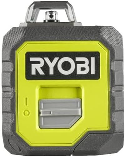 RYOBI Kreuzlinienlaser 360˚ Laser grün inklusive Telskopstange RB360GLL-K, 25 m