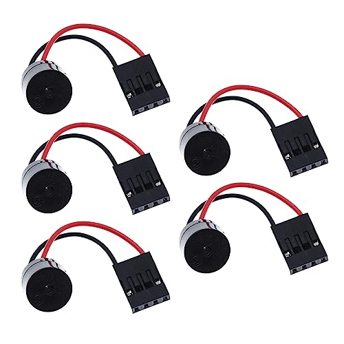 5 Stück/Set Stecker Lautsprecher für PC Interner Computer Motherboard Mainboard Gehäuse Buzzer Board Piepton Alarm Motherboard Fehleranzeige Karte Fehler Controller Fehlerplatine