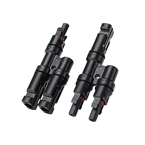 Y Stecker Männlich/Weiblich, Solar Photovoltaik Steckverbinder, T-Typ Solarstecker, Solarpanel Kabelstecker (1Y2)