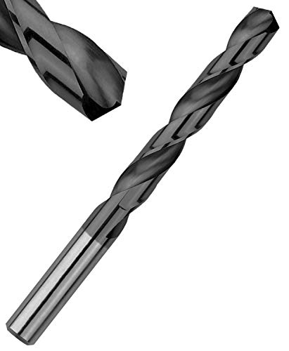 Corintian VHM Spiralbohrer – Hochleistungsbohrer mit AlTiN Nano Beschichtung, Ø 2-9 mm, Ultraharter Vollhartmetallbohrer für Metall & Industrieanwendungen