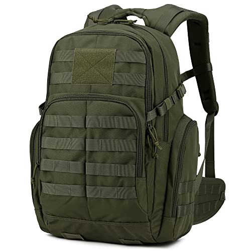 Mardingtop 40L Militär Backpack für Outdoor Ausrüstung Trekkingrucksäcke mit MOLLE-System Taktischer Rucksack für Wandern,Reisen