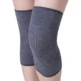 1 Paar Kaschmir Elastische Kniebandage Winter Kniewärmer Knieschützer Thermo Knieorthesen Warme Kaltes Knie Kniemanschette Therapie Knieschoner Knie Arthritis Gelenkschmerzlinderung für Damen Herren