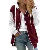 Reise Must Haves, Warehouse Deals Angebote B Ware, Damen Winterjacke Große Größen Lässige Pulloverjacke Mit Kapuze Und Reißverschlusstasche Daunenjacke Schwarz Damen, Festival Must Haves